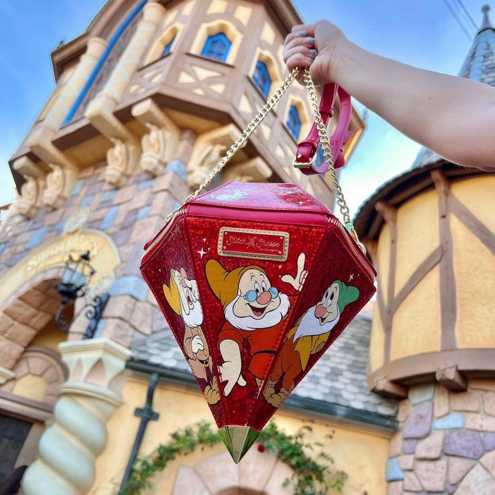 Exclusive- Stitch Shoppe Snow White Gem Crossbody Bag
